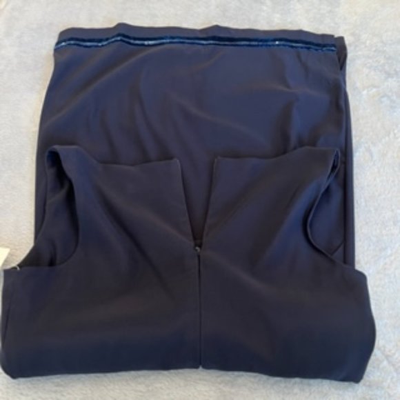 Rampage Women's Sequin Dress Junior 7 Dark Blue - Picture 14 of 15